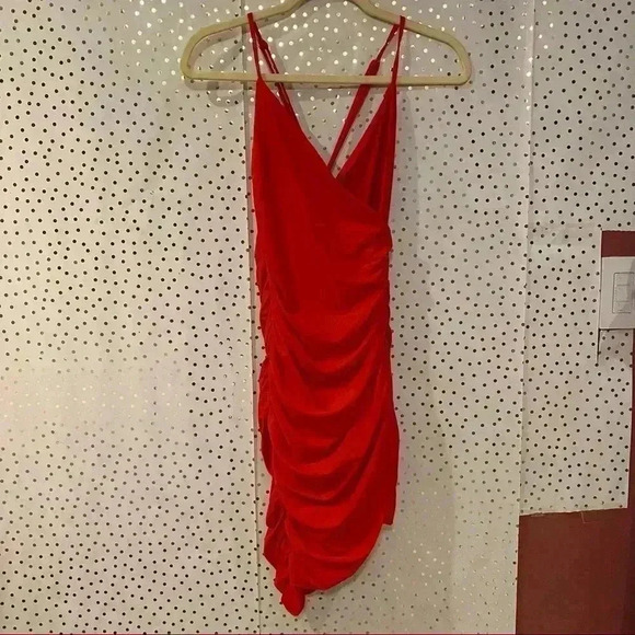 Tiger Mist Red Dress - Picture 2 of 7